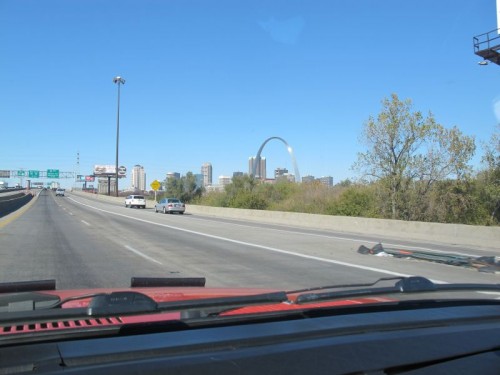 The Gateway Arch in St. Louis