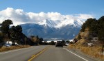 Mount Princeton in Clouds