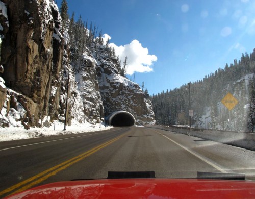 Tunnel on Wolf Creek Pass
