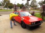 Will polishing his Mars Red Scirocco